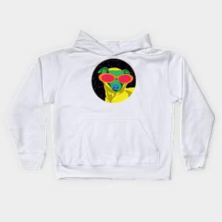 space dogs Kids Hoodie